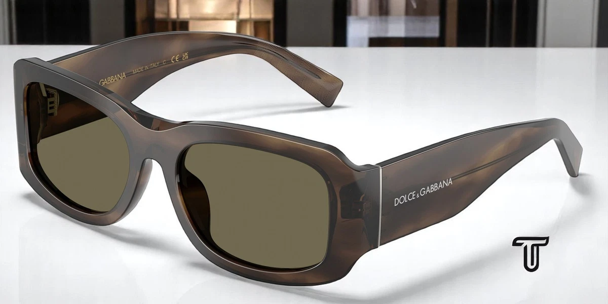 Dolce&Gabbana Brown Brown Sunglasses for Men for sale | eBay