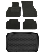 Fußmatten Kofferraumwanne für Mini Clubman 2 F54 2015- im Set Automatten Auslage