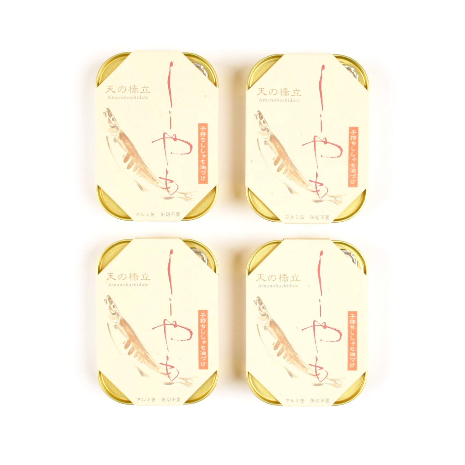 Amanohashidate Shishamo – Japanese Roe-Filled Fish Canned Food Gift from Japan