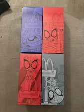 Spider Man McDonalds Brand New Day Collectible Toys Set Of 4 No Tariff US SELLR