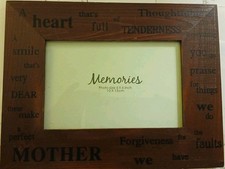 Mother Wooden Photo Frame wooden picture frame designed for a 4x6 inch