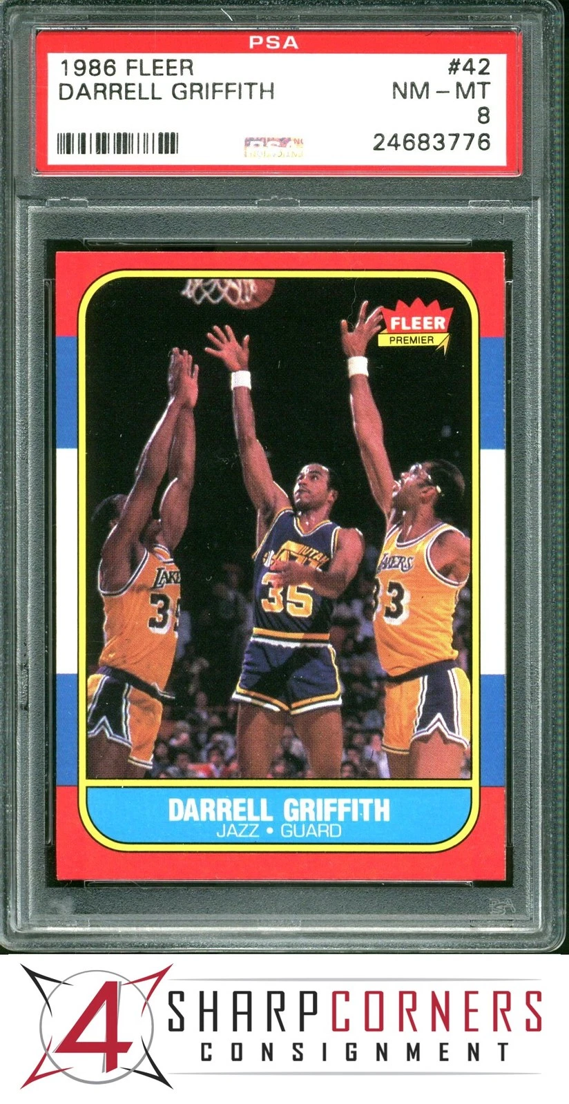 Darrell Griffith trading card