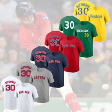 NEW NEW - Rob Refsnyder #30 Boston Red Sox 2025 Name & Number For Fans