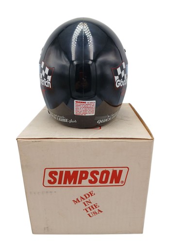 1993 Dale Earnhardt Sr #3 Goodwrench Racing Simpson Mini Helmet 1/2 Scale W/ Box - Picture 4 of 6