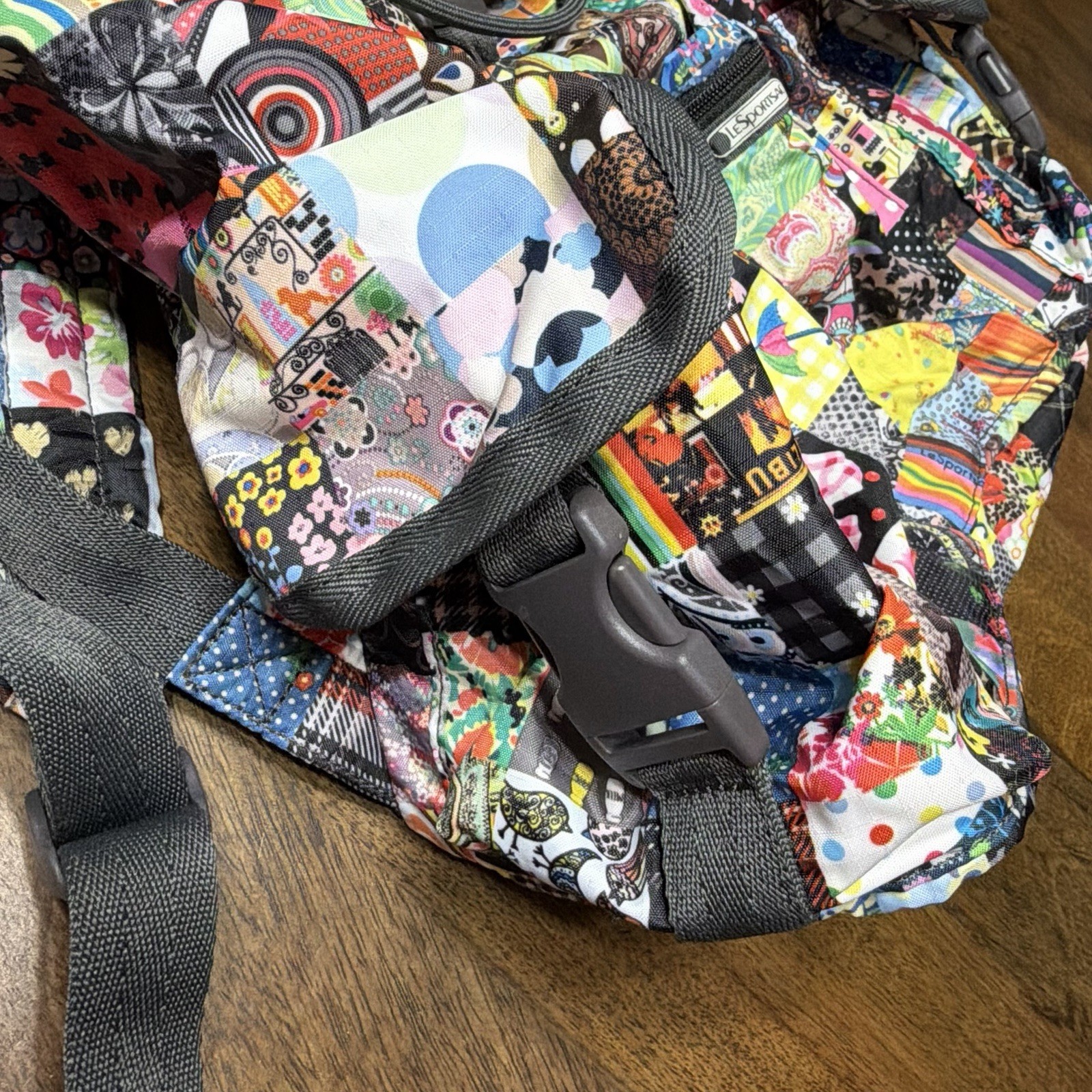 Lesportsac Patchwork Lepatch 40th Backpack Satche… - image 9