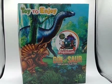 Dinosaur Pop Up Kids’ Play Tent Green 32in By Toy To Enjoy - Indoor