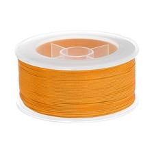 0.02 Inch x 109 Yards Nylon String Bracelet String Braided Nylon Thread Orange
