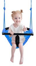 Toddler Swing 2-in-1Baby Swing - Adjustable Rope Swing Seat for Kids Indoor...