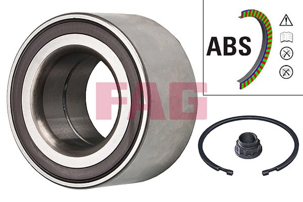 Schaeffler Fag Radlagersatz 713 6189 10 FüR Cruiser Urban Iq Verso Yaris Toyota-image