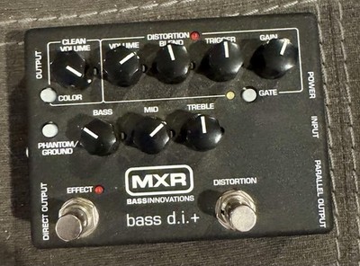 MXR M80 BASS D.I.+ effects Pedal Distortion Overdrive