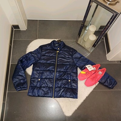 Neu Leichtsteppweste oyanda blau S 36 38 Steppjacke TopZustand
