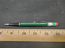 Vintage Advertising Quaker State Oil Company Mechanical Pencil Used Untested #2