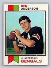 1973 Topps Ken Anderson #34 Rookie Card Bengals. rookie card picture