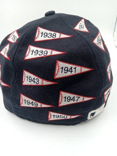 New York Yankees New Era Spike Lee Hat Cap Size 7 1/4 Black Wool 59 Fifty - Picture 6 of 16