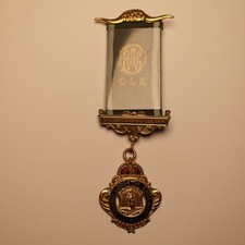 RAOB ORDER OF BUFFALOES GRAND LODGE OF ENGLAND MEDAL JEWEL 1977 RAOB