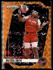 2024 Panini Prizm WNBA #137 NaLyssa Smith Orange Velocity Prizms Indiana Fever