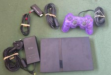Playstation 2 Slim Console - Controller, HDMI + Adapter, PSU - Fully Working