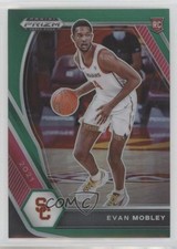 2021-22 Panini Prizm Draft Picks Variation Green Prizm Evan Mobley #2 02sc