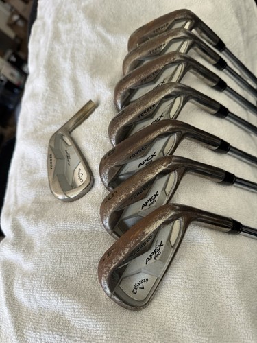 Callaway Apex Pro 19 Double Dot RAW 3-PW Project X 6.5 - Picture 2 of 6