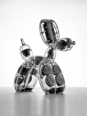 JEFF KOONS Balloon Dog Speakers Original Certificate Sign Audio Sculpture