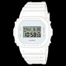 Casio G-Shock DW-5600WW-7ER White Square Digital 20BAR Neu Ungetragen