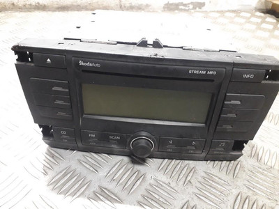 1z0035161c Kassettenradio Autoradio sw0041 hw0020 pd3808 Skoda Oc DE526204-75