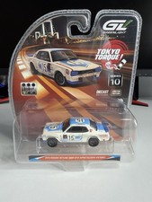 Greenlight Nissan Skyline 2000 GT-R KPGC10 White/Blue 1:64 Tokyo Torque 10