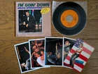 BRUCE SPRINGSTEEN I'm Goin' Down 1985 Japan 7" w/ 5 Postcard 10SP 914