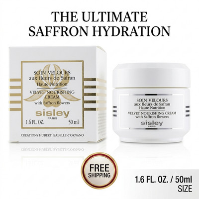 Sisley Velvet Nourishing Cream with Saffron Flowers 1.6 oz Free Shipping