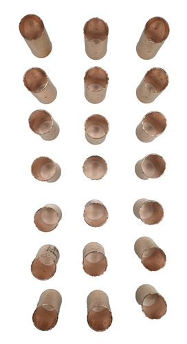 Lot of 21, 3/4" Copper Coupling w Stop Wrot Cup x Cup Plumbing Fitting