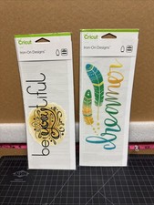  2 Cricut Iron-On Design - Dreamer - be You tiful Circuit EasyPress New 