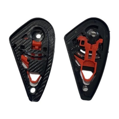 2x Motorrad Helm Schild Basis Ersetzen Teile für GXT-358 605-2 318