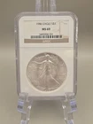 1986 American Silver Eagle $1 NGC MS69