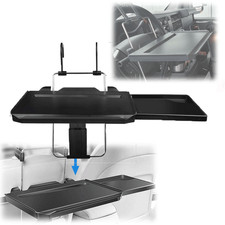 2 in 1 Large Car Steering Wheel Tray Back Seat Headrest Table with Phone Holder