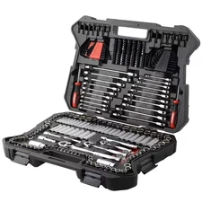 True Mechanic 303-Piece Mechanics Tool Set and Socket Set, Professional, Sae/Met