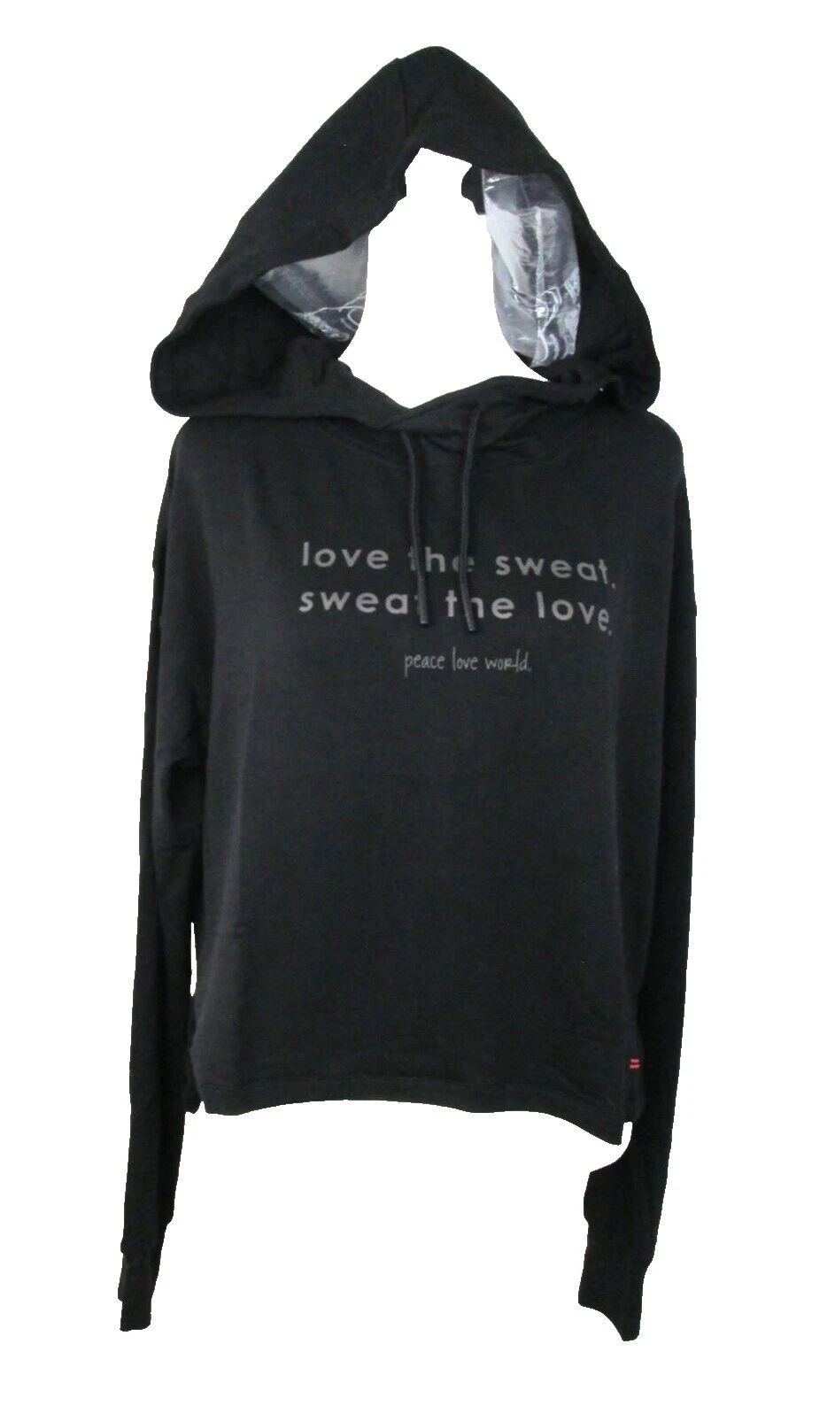 Rayon Regular Size Exercise Hoodies & Sweatshirts for Women