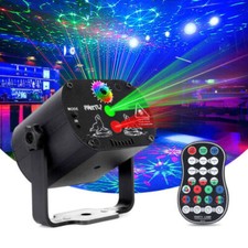 UKING 1240 Pattern LED Party Laser Light Projector Stage Club DJ Disco Lights