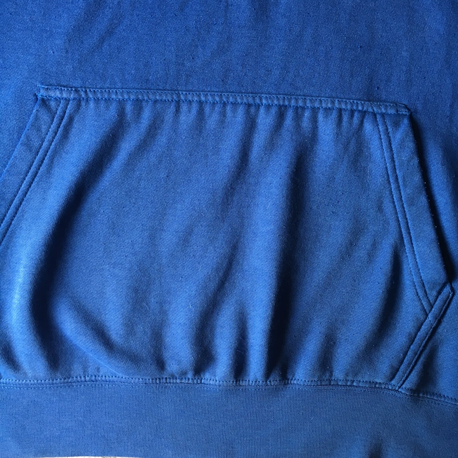 Felpa con cappuccio uomo Fila ricamata logo ortografico retrò blu cobalto L