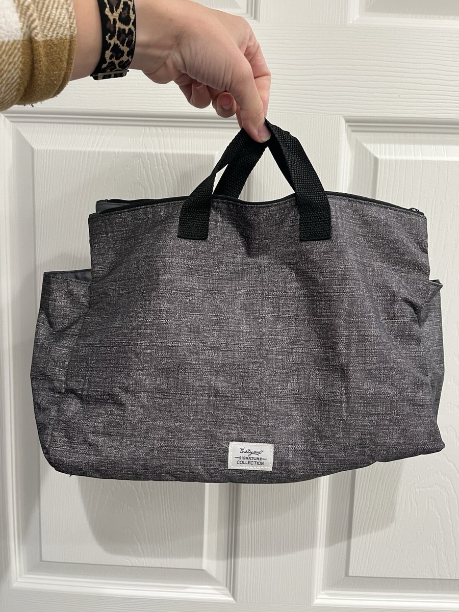 Thirty One 31 Signature Collection Tote Insert ￼Charcoal Storage