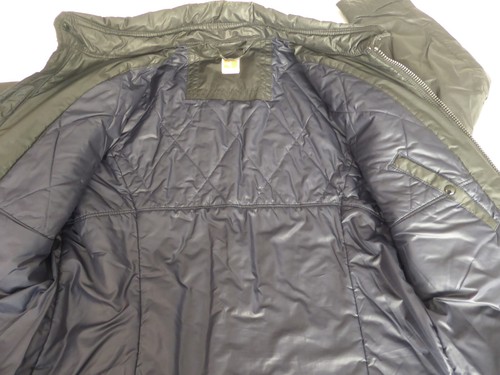 Boss Orange Thermore Rinnova Jacket Black Snap Pocket Fastening Medium VGC - Picture 12 of 17