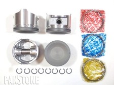 Premium Pistons/Rings (Std) for Nissan 2.4L 91-98 240SX 93-97 Altima KA24DE DOHC