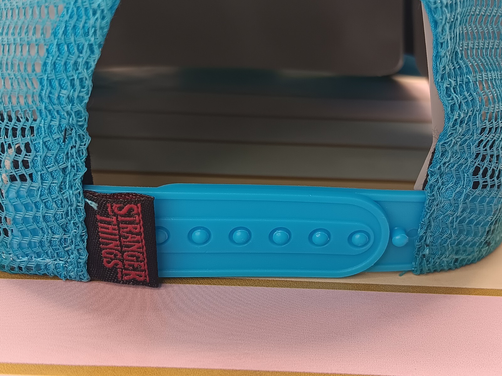 Thinking Cap Stranger Things Netflix Trucker Hat … - image 11