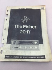 Fisher 20-R Original Service Manual Free Shipping