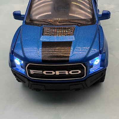 2024 Ford F150 Raptor 2 Door Blue - 1:32 Scale