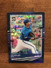 Hyun-Jin Ryu 2020 Panini Optic Blue Pandora Prizm #107 Toronto Blue Jays 28/99
