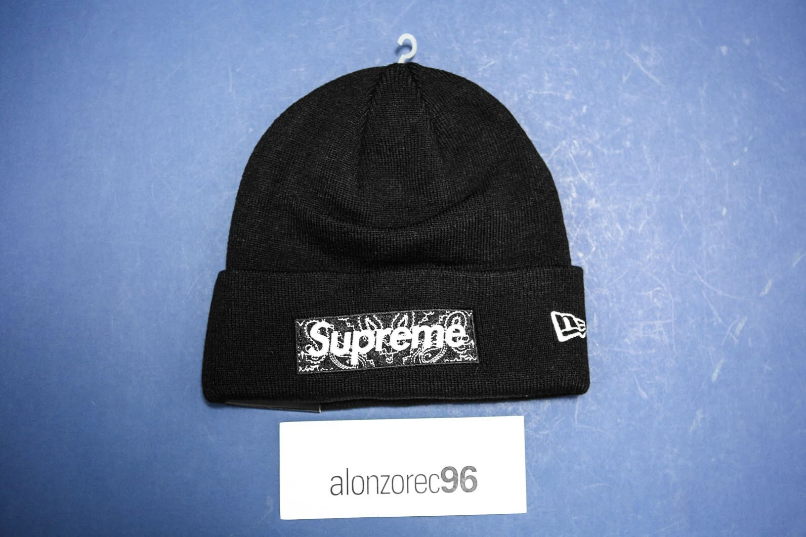 Supreme Beanie Noir FW19 MBGH