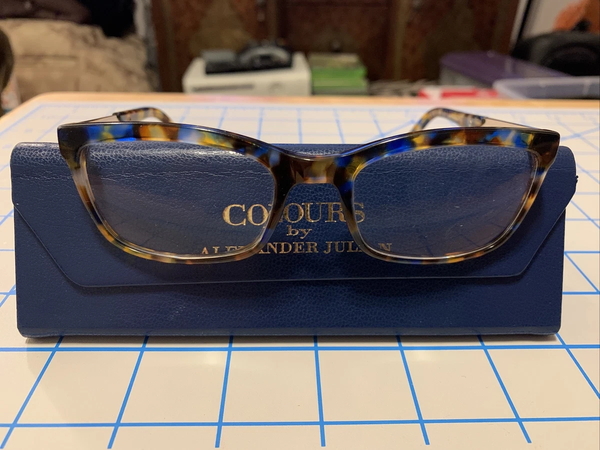 Colors By Alexander Julian eyeglasses Blue With Tortious