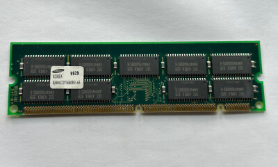 Samsung KMM372V1680BS1-6S  128MB FastPage ECC Buffered 60ns 168-Pin DIMM Memory