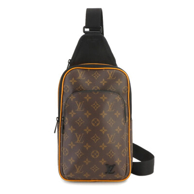 LOUIS VUITTON Monogram Macassar Avenue Sling Bag Body Bag M46718 