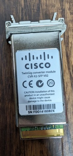 CVR-X2-SFP V02 Cisco TwinGig Converter Module Fast Shipping